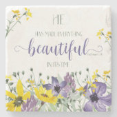 Alles mooi - ECC 3:11 Stenen Onderzetter (Voorkant)