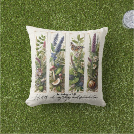 Alles mooi op Zijn tijd botanisch Buitenkussen