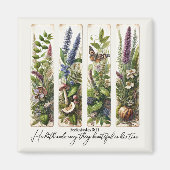 Alles mooi op Zijn tijd botanisch Magneet (Voorkant)