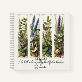 Alles mooi op Zijn tijd botanisch Notitieboek