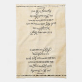 Alles mooie zakdoek theedoek (Verticaal)