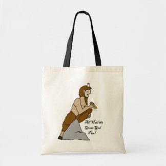 Alles naar de Grote God Pan Bag Tote Bag