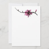 Alles-occasion-uitnodigingen voor Zen Spring/Orien Kaart (Achterkant)