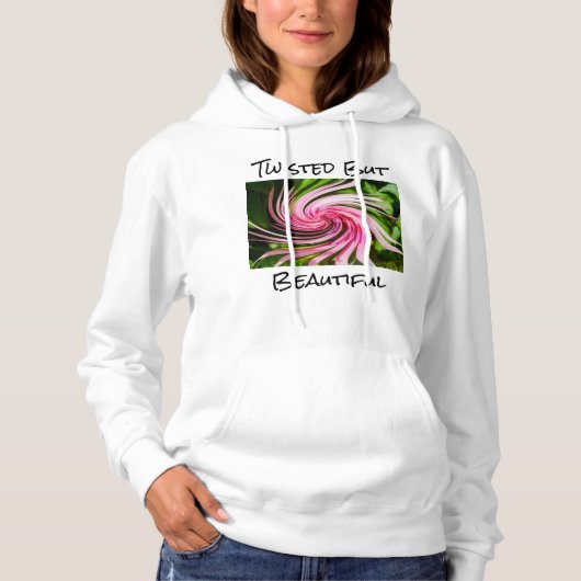 Alles omhoog gedraaid hoodie (Voorkant)