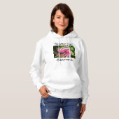 Alles omhoog gedraaid hoodie (Voorkant volledig)