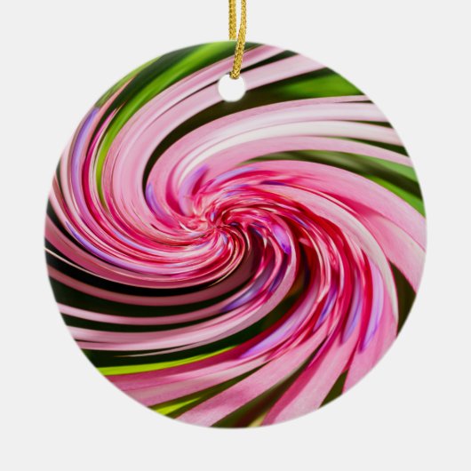 Alles omhoog gedraaid keramisch ornament (Voorkant)