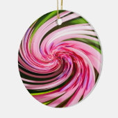 Alles omhoog gedraaid keramisch ornament (Links)
