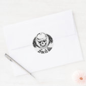 Alles omsluiten ronde sticker (Envelop)