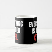 Alles onder CTRL, grappige codeerprogrammeur Koffiemok (Center)