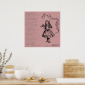 Alles op de gouden middag poster (Keuken)