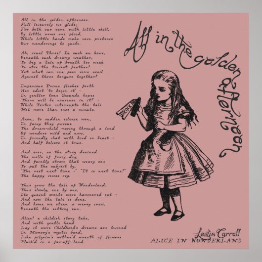 Alles op de gouden middag poster (Voorkant)