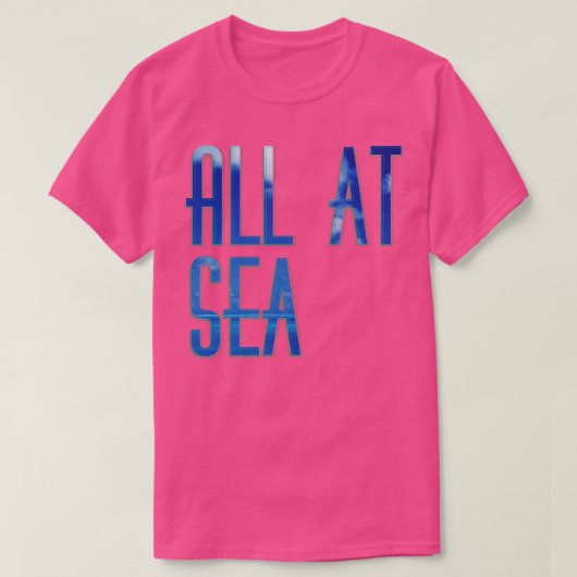 Alles op zee t-shirt (Design voorkant)