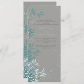 Alles op Zen Wedding Kaart (Voorkant / Achterkant)