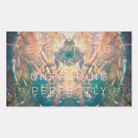 Alles opent volkomen - Sticker (Voorkant)