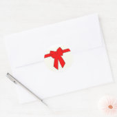 Alles opgepakt ronde sticker (Envelop)