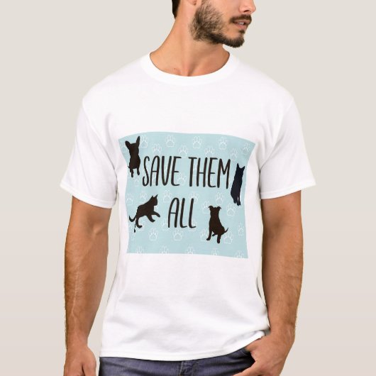 Alles opslaan t-shirt (Voorkant)