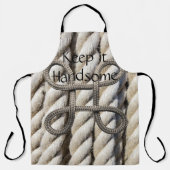 Alles over afdruk Apron Houd het handig. Schort (Voorkant)
