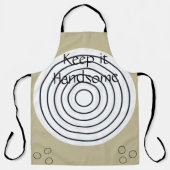 Alles over afdruk Apron Houd het handig Schort (Voorkant)