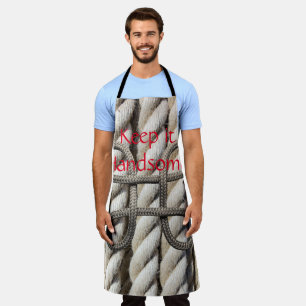 Alles over afdruk Apron Houd het handig. Schort