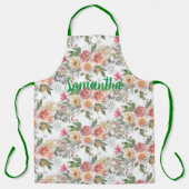 Alles over afdruk met aanpasbare tekst schort (Voorkant)