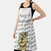 Alles over afdruk Schort Houd het handige Dog Bott (Insitu)