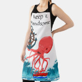 Alles over afdruk Schort Houd het handige octopus (Insitu)