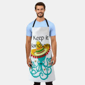 Alles over afdruk Schort Houd het handige octopus (Gedragen)