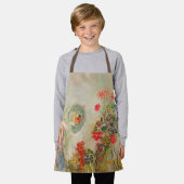 Alles-over-afdruk Schort van het kind, middelgroot (Gedragen)