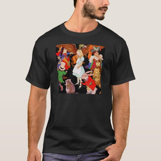 ALLES OVER ALICE IN WONDERLAND T-SHIRT (Voorkant)