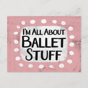 Alles over Ballet Stuff Briefkaart