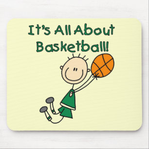 Alles over basketbal T-shirts en cadeaus Muismat
