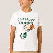 Alles over Basketball Tshirts en cadeaus (Voorkant)