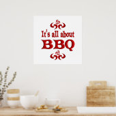 ALLES OVER BBQ POSTER (Keuken)