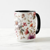 Alles over Bloemen Koffie Mok Cup (Voorkant rechts)