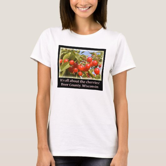 Alles over Cherries T-shirt (Voorkant)