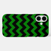 Alles over Chevron Print Kelly Green en Black Case-Mate iPhone Case (Achterkant (horizontaal))