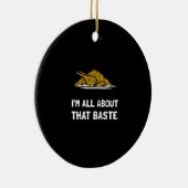 Alles over dat Baste Grappig Ontwerp voor Thanksgi Keramisch Ornament (Rechts)