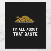 Alles over dat Baste Grappig Ontwerp voor Thanksgi Wijn Etiket (Enkel label)
