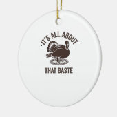 Alles over dat Baste kerst trendy Keramisch Ornament (Links)