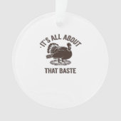 Alles over dat Baste kerst trendy Ornament (voorkant)