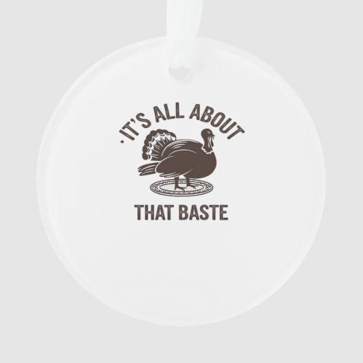 Alles over dat Baste kerst trendy Ornament (voorkant)