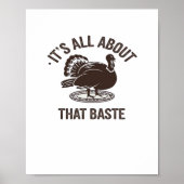Alles over dat Baste kerst trendy Poster (Voorkant)