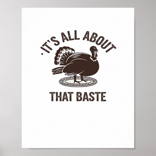 Alles over dat Baste kerst trendy Poster (Voorkant)