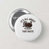 Alles over dat Baste kerst trendy Ronde Button 5,7 Cm (Voorkant /achterkant)