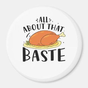 Alles over dat Baste ontwerp voor Thanksgiving Dag Magneet