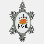 Alles over dat Baste ontwerp voor Thanksgiving Dag Tin Sneeuwvlok Ornament (Links)
