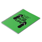 Alles over dat flipp Flop Life Notitieboek (Linkerzijde)