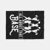 Alles over dat Se Cheerleading Design, Cheer Cadea Fleece Deken (Voorkant (Horizontaal))