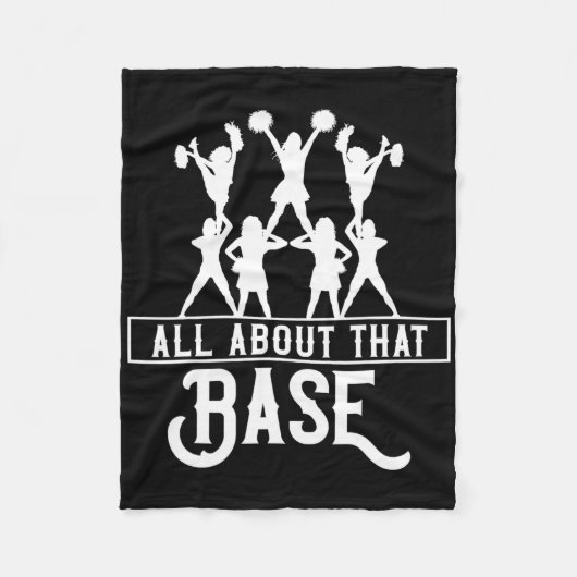 Alles over dat Se Cheerleading Design, Cheer Cadea Fleece Deken (Voorkant)