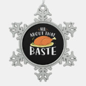 Alles over dat snelle ontwerp tin sneeuwvlok ornament (Voorkant)